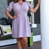 143 Story - IDM8103-PP - 6122 Forever Lovely Dress - Lavender DRESSES