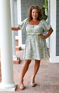 First Love - D11946 - 71122 DRESSES Suddenly Speechless Floral Dress - Multi