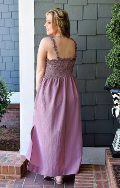 Heimish - WD1003F - 42522 Heat Of The Moment Maxi Dress - Dark Mauve