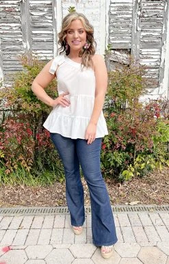 Staccato - 18612PP - 22122 Asked For You Top - White