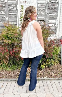 Staccato - 18612PP - 22122 Asked For You Top - White