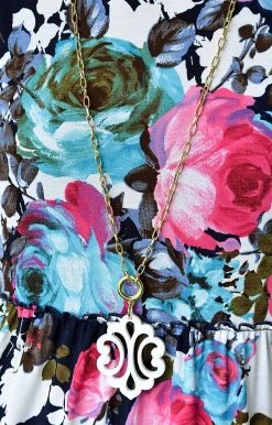 Zenii Jewelry - N1974 - 71622 Blooming Reflection Necklace - White Accessories