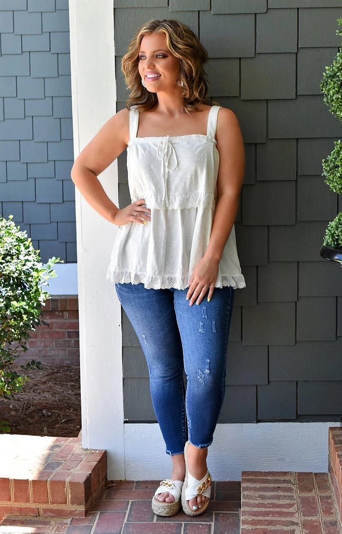 Heimish - BL-WT1079L - 41522 TOPS Just Keep It Top - Ivory